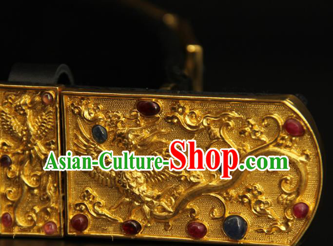 China Handmade Ming Dynasty Belt Ancient Swordsman Waist Accessories