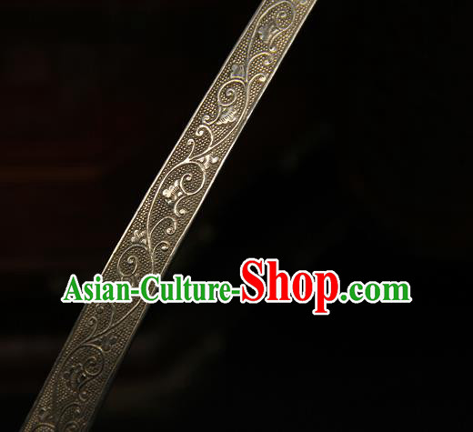 China Tang Dynasty Collectible Accessories Ancient Silver Spoon