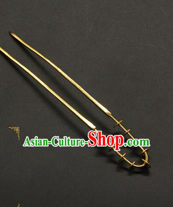 China Song Dynasty Hair Stick Traditional Handmade Hairpin Ancient Court Hair Accessories