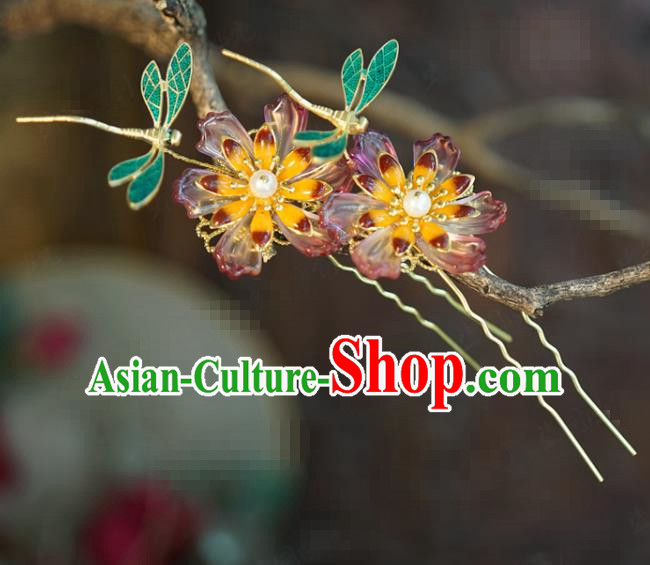 China Ancient Bride Hair Crown Traditional Wedding Hair Accessories Golden Tassel Hairpins Full Set