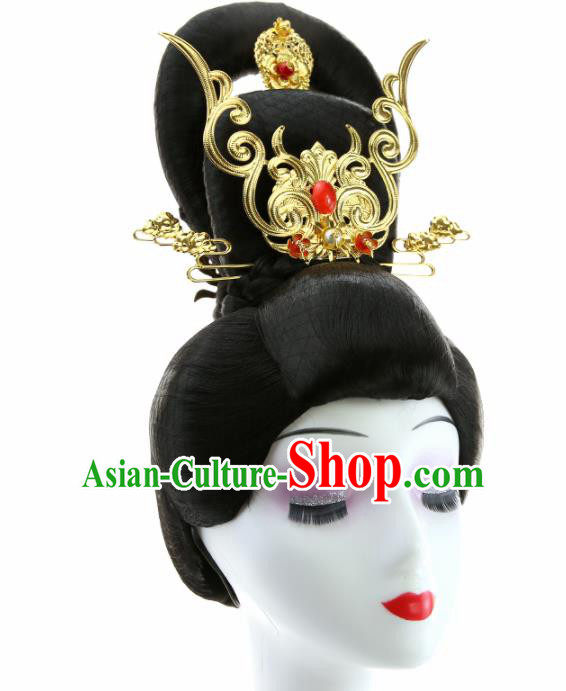 Chinese Classical Wedding Hair Accessories Ancient Bride Hair Crown Hairpins for Women