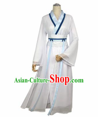 Chinese Cosplay Drama Madam White Snake Dress Traditional Ancient Swordsman Costume for Women