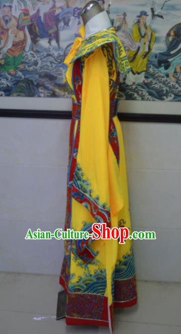 Chinese Traditional Peking Opera Scholar Embroidered Costume Ancient Crown Prince Clothing for Men