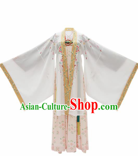 Chinese Ancient Drama Imperial Consort Hanfu Dress Traditional Tang Dynasty Palace Lady Costumes for Women