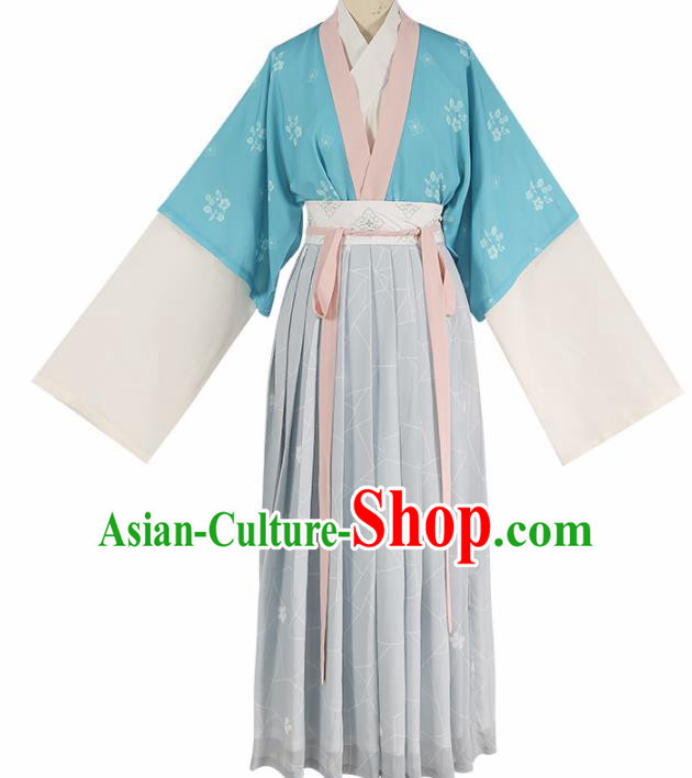 Chinese Ancient Nobility Lady Hanfu Dress Traditional Tang Dynasty Court Princess Costumes for Women