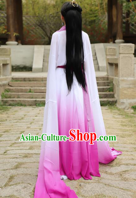 Traditional Chinese Classical Dance Hanfu Dress Ancient Drama Court Princess Costume for Women