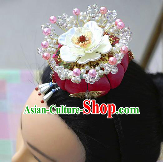 Korean Traditional Court Bride Hairband Asian Korea Fashion Wedding Hair Accessories for Women