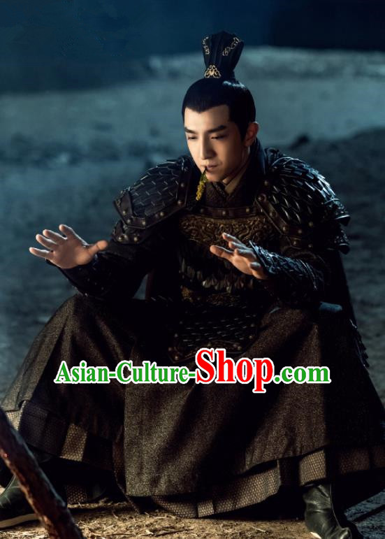 Traditional Chinese Drama Royal Nirvana Ancient Prince of Qi Xiao Dingtang Costumes for Men
