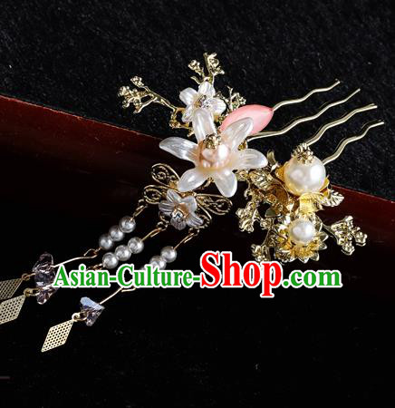 Traditional Handmade Chinese Wedding Hair Comb Hairpins Ancient Bride Hair Accessories for Women
