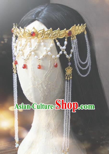 Traditional Chinese Tang Dynasty Princess Lotus Hair Clasp Hairpins Handmade Ancient Queen Hair Accessories for Women