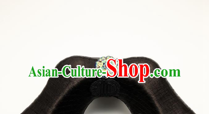 Traditional Chinese Qing Dynasty Wigs and Hairpins Handmade Ancient Imperial Consort Hair Accessories for Women