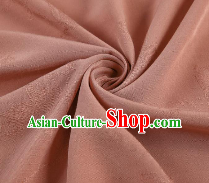 Chinese Traditional Classical Jacquard Magnolia Pattern Cotton Fabric Imitation Silk Fabric Hanfu Dress Material
