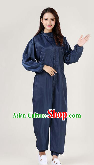 Medical Grade Black Disposable Isolation Clothing to Avoid Coronavirus Medical Protection Suit