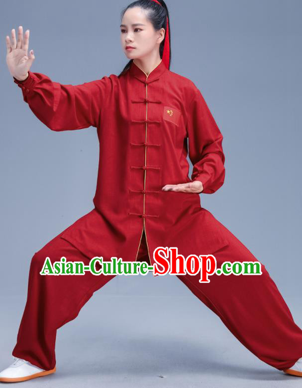 Chinese Traditional Kung Fu Stage Show Outfits Martial Arts Competition Costumes for Women