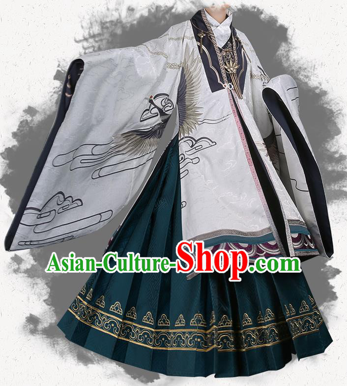 Chinese Cosplay Ming Dynasty Princess Hanfu Dress Traditional Ancient Female Swordsman Costumes for Women