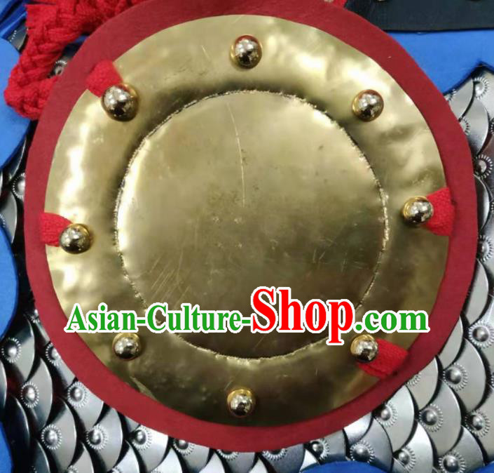 Chinese Traditional Ming Dynasty Heart Armor Ancient Swordsman Breastplate for Men