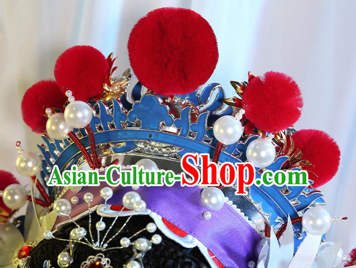 Chinese Traditional Cosplay Queen Phoenix Coronet Ancient Empress Hat for Women