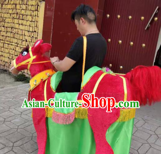 Chinese Traditional Opera Prop Lantern Festival Folk Dance Donkey Land Boat