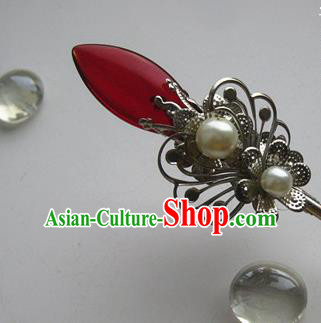 Traditional Chinese Bride Hairpin Headdress Ancient Court Hair Accessories for Women