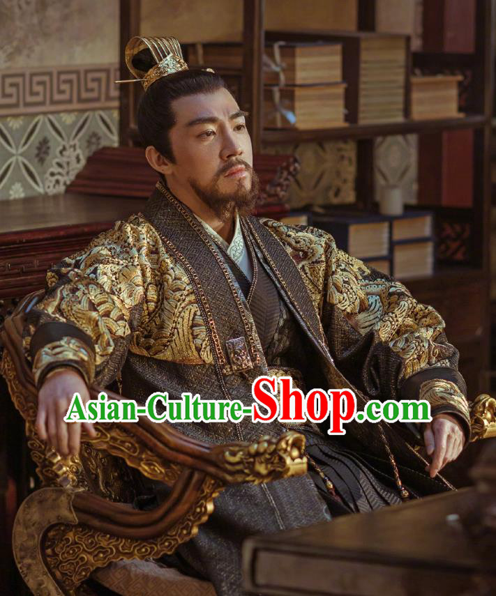 Drama Empress of the Ming Chinese Ancient Ming Dynasty Prince of Han Zhu Gaoxu Replica Costumes for Men