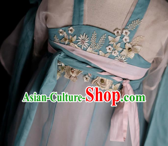 Traditional Chinese Catwalks Girl Pink Hanfu Dress Compere Stage Performance Costume for Kids