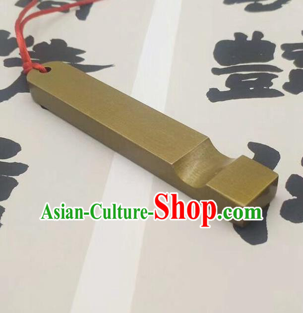 Chinese Traditional Paper Weight Handmade The Four Treasures of Study Calligraphy Brass Handwriting Supplies