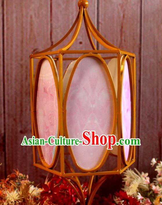 Handmade Chinese Iron Art Lamp Traditional Wedding Lanterns Decoration