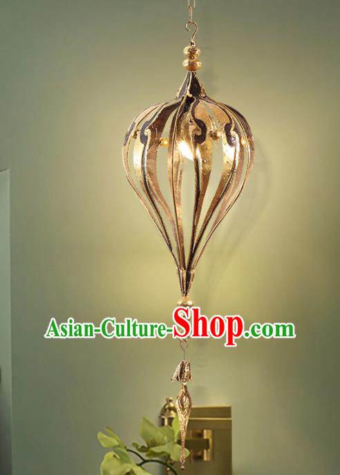 Asian Traditional Steel Art Ceiling Lantern Thailand Handmade Lanterns Hanging Lamps