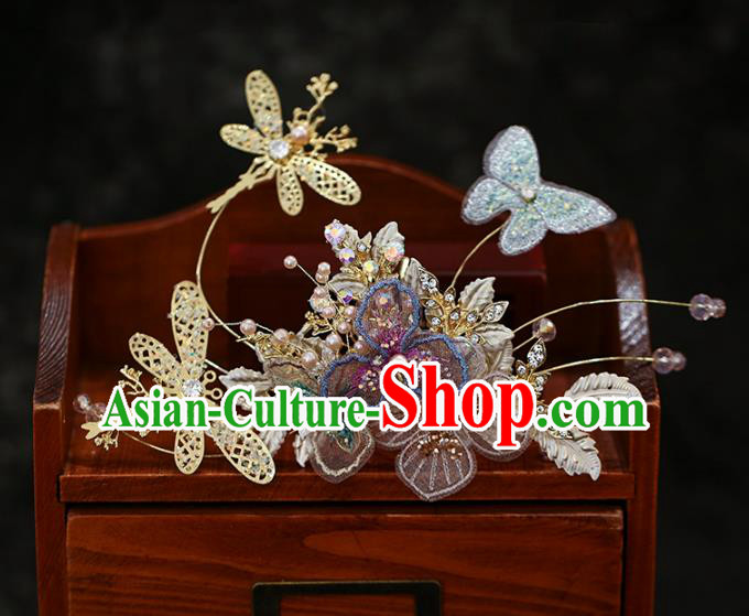 Chinese Traditional Wedding Hair Comb and Hairpins Hair Accessories for Women