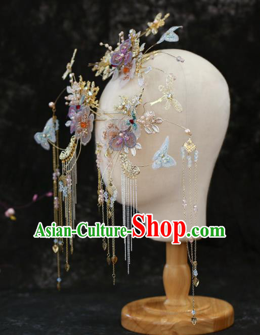 Chinese Traditional Wedding Hair Comb and Hairpins Hair Accessories for Women