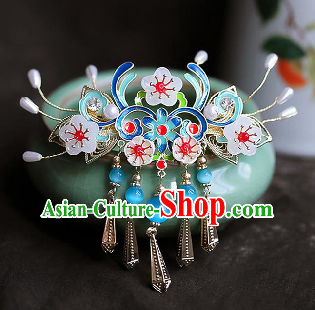 Chinese Traditional Hanfu Tassel Hair Claws Ancient Hair Accessories for Women