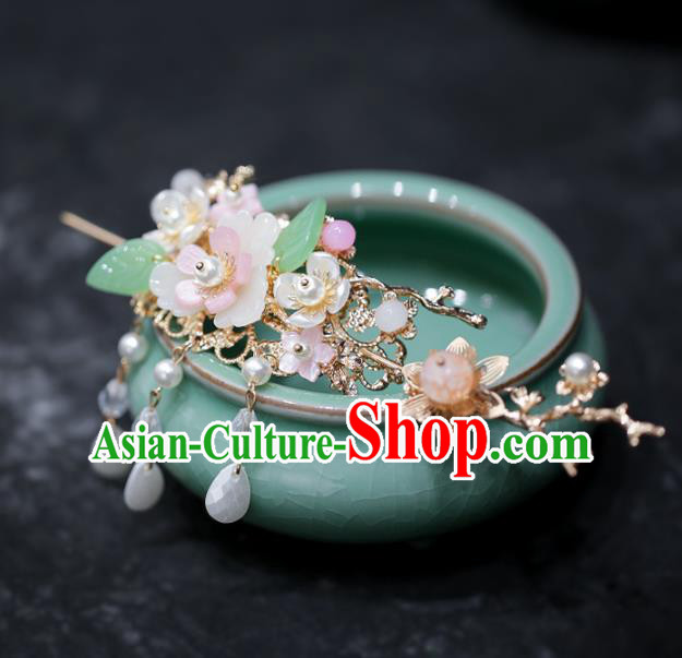 Chinese Traditional Hanfu Hair Crown and Hairpin Ancient Hair Accessories for Women