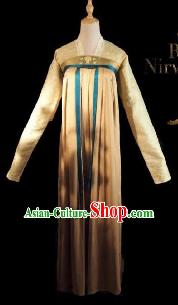 Chinese Ancient Court Maid A Bao Costume Historical Drama Royal Nirvana Song Dynasty Hanfu Dress for Women