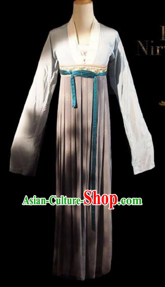 Chinese Ancient Palace Maid Costume Historical Drama Royal Nirvana Lu Wenxi Song Dynasty Hanfu Dress for Women