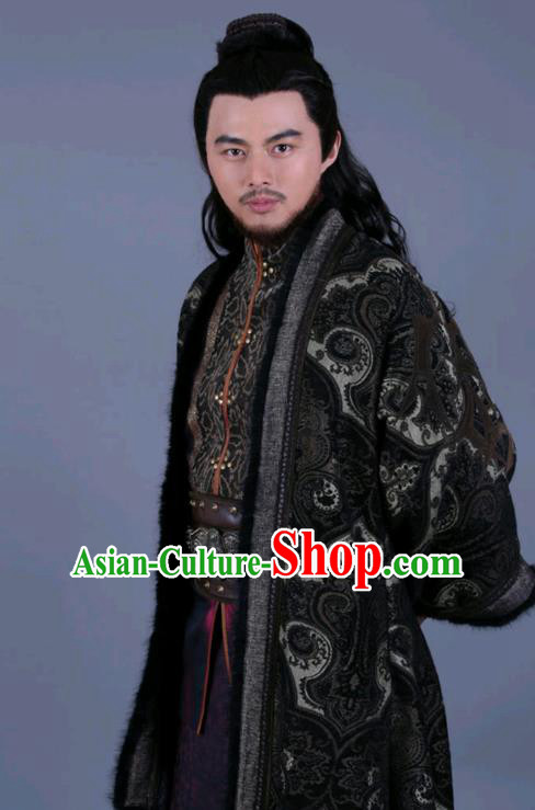 Chinese Ancient Swordsman Zhang Xianbing Clothing Historical Drama The Legend of Zu Costume for Men