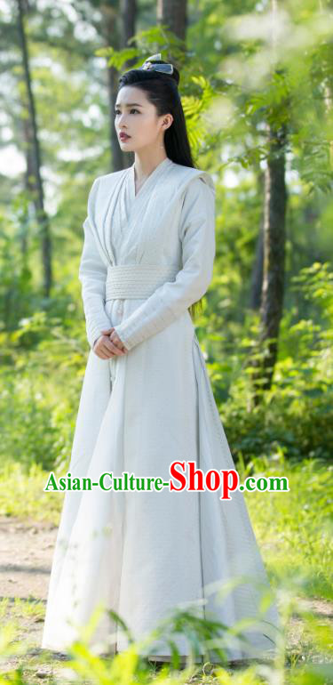 Chinese Ancient Noble Princess of Qing Lin Wan Er Historical Drama Qing Yu Nian Joy of Life Costume and Headpiece Complete Set