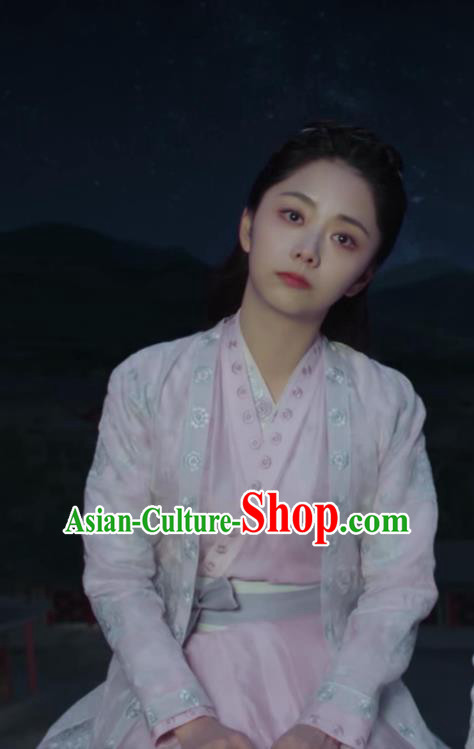 Chinese Ancient Ming Dynasty Female Detective Yuan Jinxia Dress Drama Under the Power Costume and Headpiece for Women