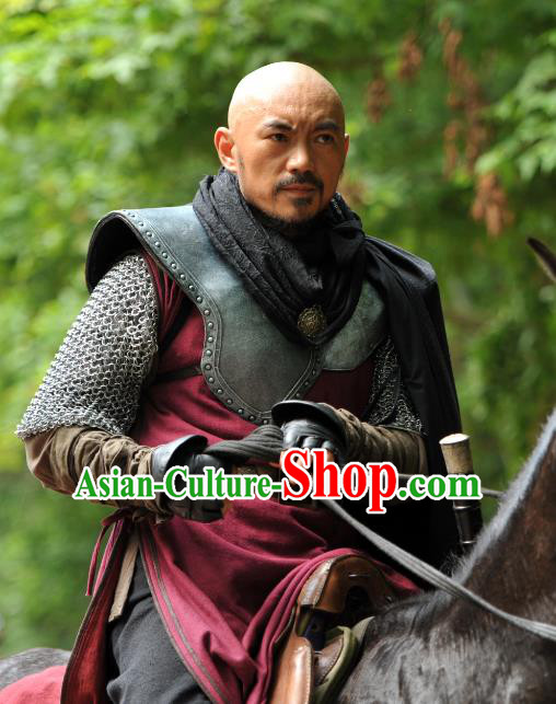 Drama Dagger Mastery Chinese Ancient Tang Dynasty Swordsman Mao Liqiu Costume Complete Set