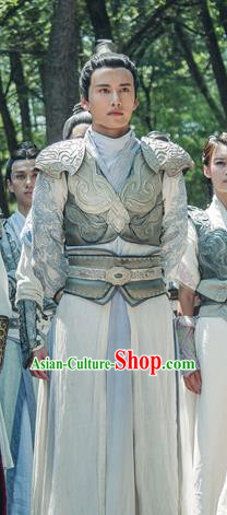 Chinese Ancient Swordsman Clothing and Jade Hairpin Drama The Taosim Crandmaster Kun Lun Apparel and Headwear