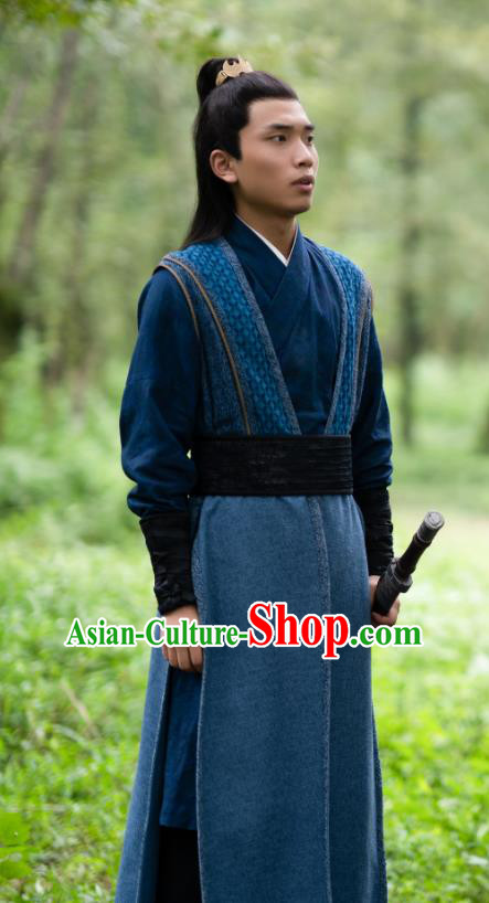 Chinese Ancient Swordsman Clothing Drama The Romance of Hua Rong Imperial Bodyguard Costumes