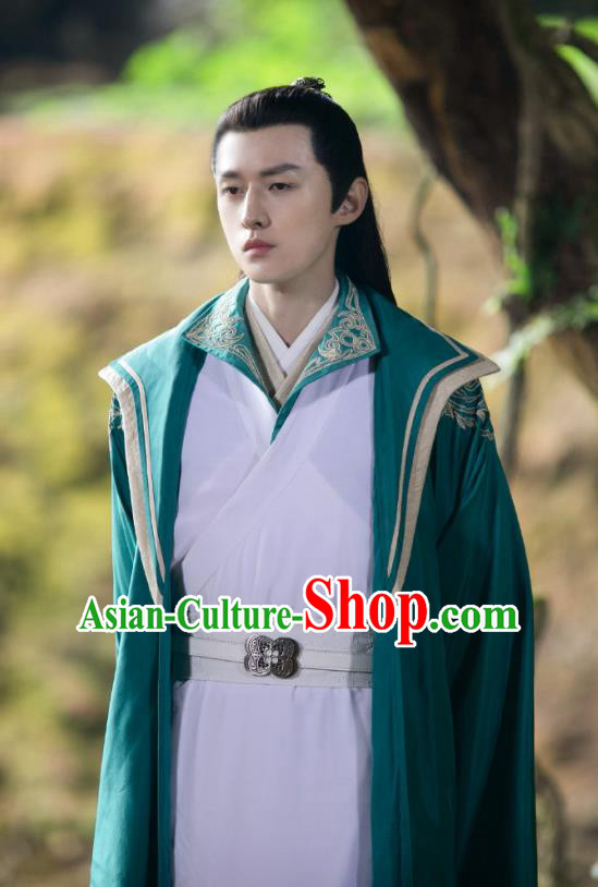 Chinese Ancient Lord of the Underworld Drama Sansheng Sanshi Pillow Eternal Love of Dream Xie Guchou Costumes for Men