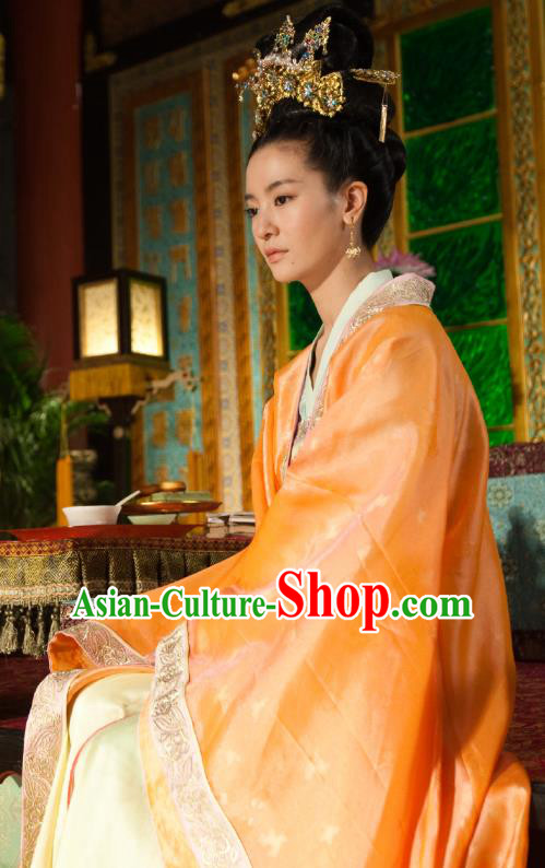 Chinese Ancient Court Rani Apparels Costumes and Headwear Drama The World of Love Royal Princess Yuan Yuezheng Hanfu Dress Garment