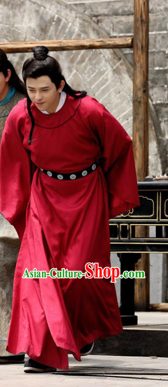 Chinese Ancient Song Dynasty Toga Garment Clothing and Headpieces Drama Kai Feng Qi Tan Official Pang Ji Apparels