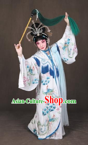 Chinese Peking Opera Female Dan Garment Costumes the Royal Consort of Tang Apparel Hua Tan Lady Yang Dress and Headwear