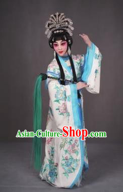 Chinese Peking Opera Diva Dress Costumes the Royal Consort of Tang Apparel Hua Tan Garment and Headwear