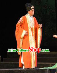 Chinese Shaoxing Opera Niche Embroidered Garment Li Qingzhao Apparels Young Men Zhao Mingcheng Costumes and Hat
