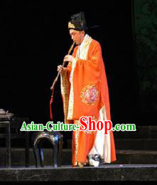 Chinese Shaoxing Opera Niche Embroidered Garment Li Qingzhao Apparels Young Men Zhao Mingcheng Costumes and Hat
