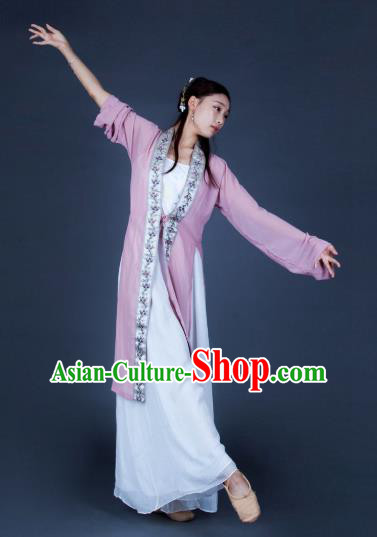 Chinese Traditional Dance Unsillied Dress Classical Dance Stage Performance Costume for Women