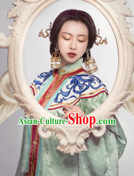 Chinese Dance National Treasure Ming Dynasty Hanfu Dress Traditional Classical Dance Stage Performance Costume for Women