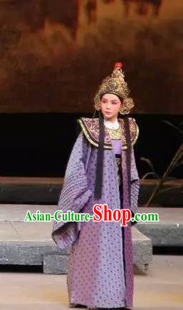 Chinese Yue Opera Wusheng Military Official Costumes and Headwear The Magnificent Mayor Shaoxing Opera Young Male Swordsman Garment Apparels